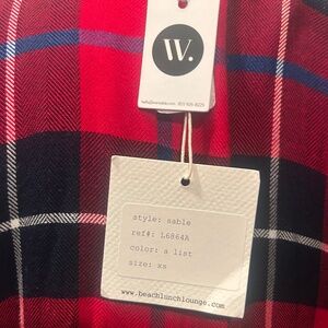 Lightweight flannel shirt (NWT)